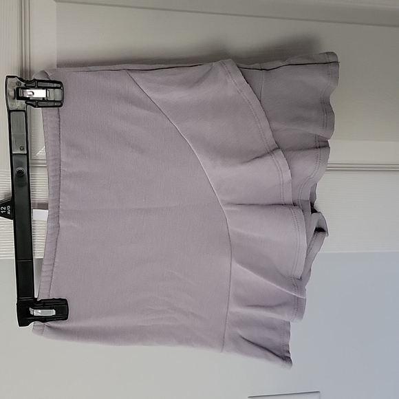 𝅺HASHTTAG Solid-hued Ruffle Skort - Picture 2 of 6